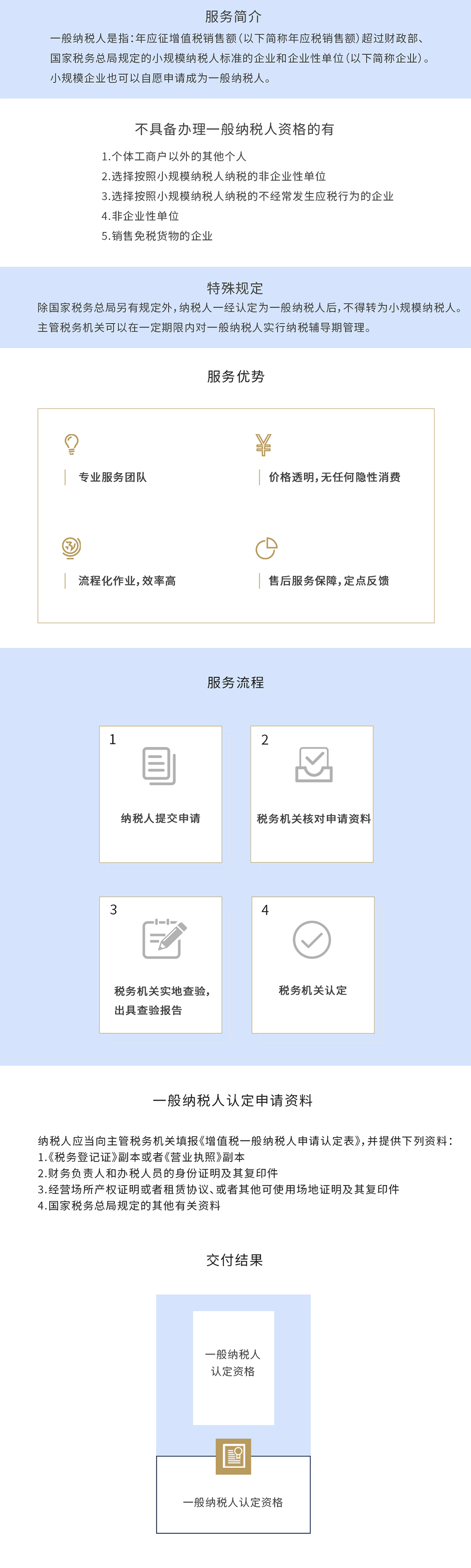 一般纳税人服务 一般纳税人服务